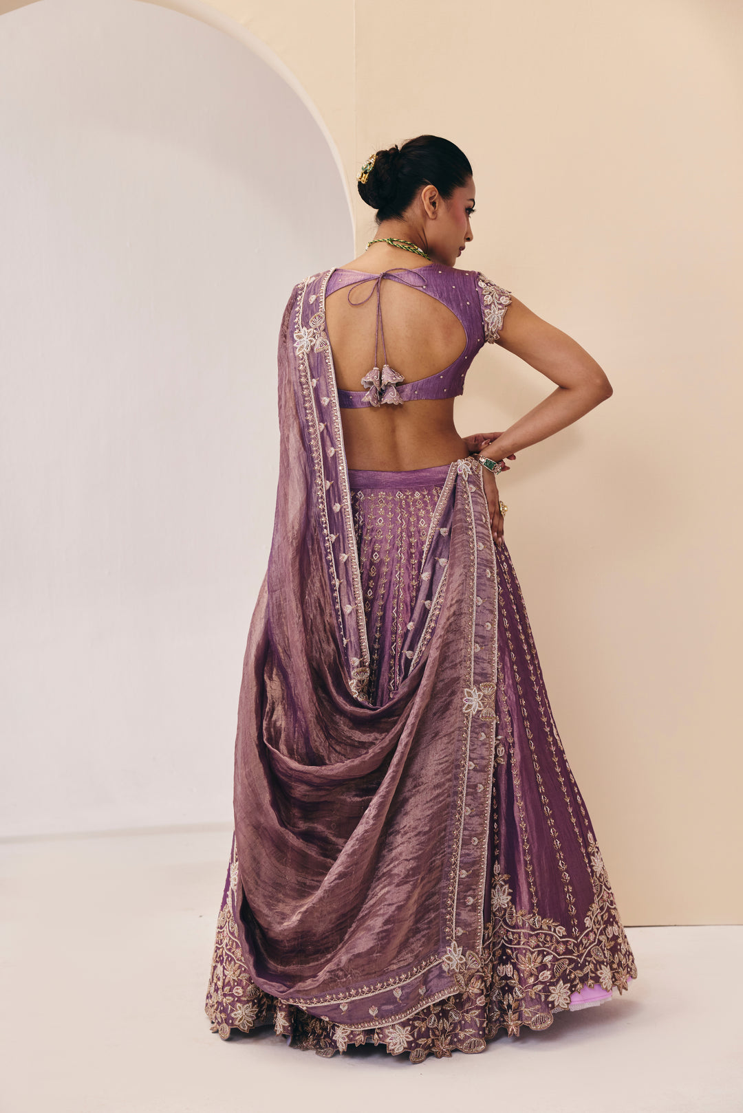 Tarini Mauve Lehenga Set
