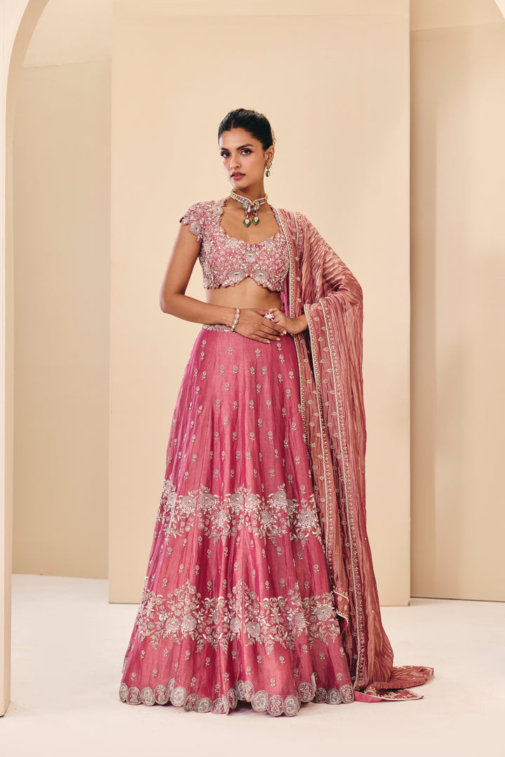 Tarini Pink Lehenga Set