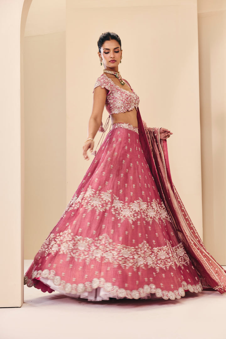 Tarini Pink Lehenga Set