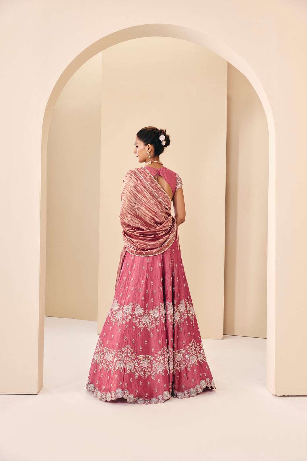 Tarini Pink Lehenga Set