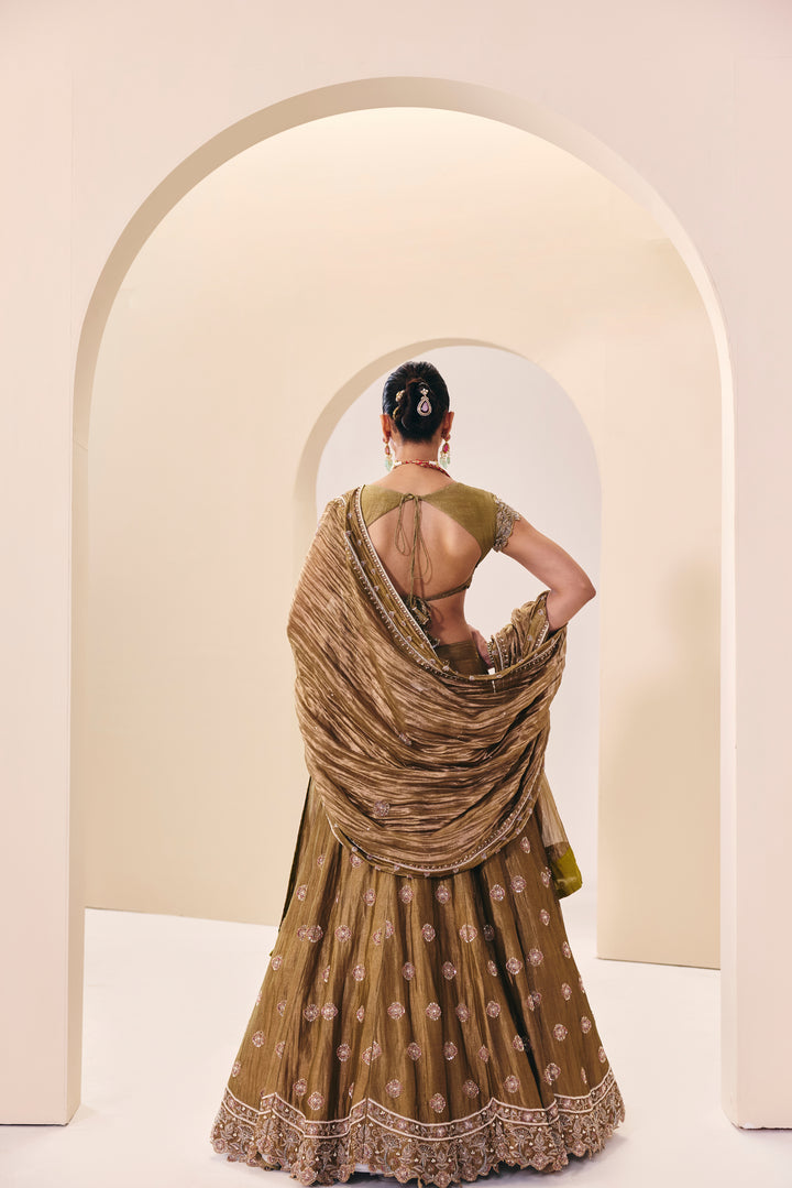 Tarini Green Lehanga Set