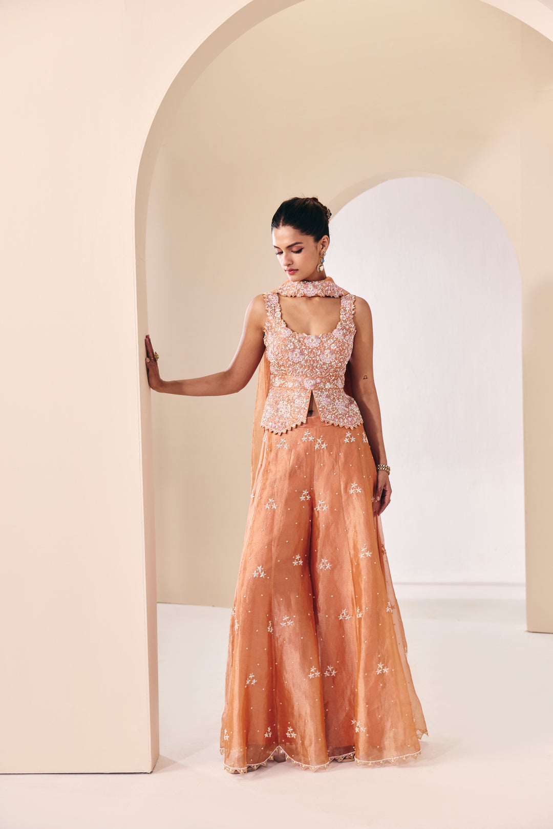 Tarini Peplum Pant Set