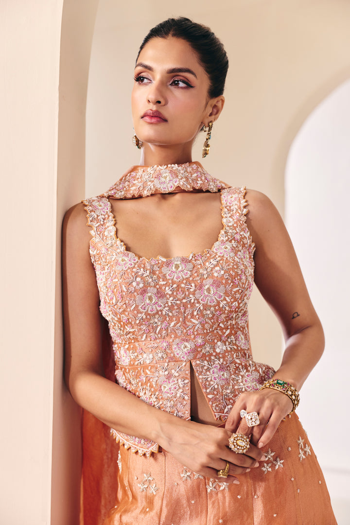 Tarini Peplum Pant Set