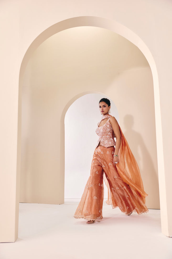 Tarini Peplum Pant Set