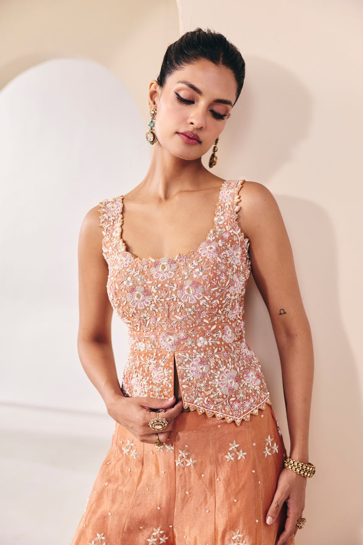 Tarini Peplum Pant Set